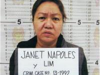 Janet Napoles gets prison food for lunch as safety measure