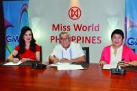 Miss World Philippines 2014 signs contract with GMA Network