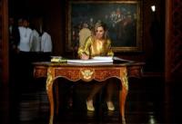 Queen Maxima of the Netherlands pays courtesy call on President Aquino