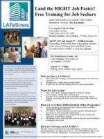 LA Fellows seeks unemployed professionals for free training