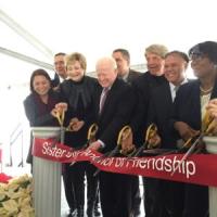 Sister cities Olongapo City and VA beach unveil anchor of friendship