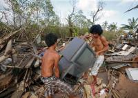 Govt rushes aid to displaced storm survivors