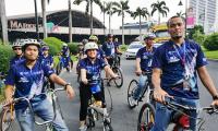 Globe promotes reducing carbon footprint through bike commuting