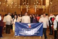 Congen joins Santacruzan at Los Angeles Cathedral