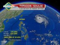 PAGASA: Typhoon Huaning moving toward Batanes-Taiwan area