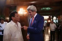 Duterte, Kerry affirm long-standing PHL-US relations