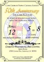 Filipino Cultural School to celebrate 50th Golden Anniversary Banquet