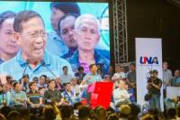 VP Binay, Honasan skip EDSA anniv rites, woo vote-rich Quezon instead