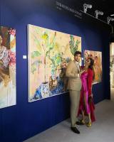 Paintings of Filipina actress showcased at Miami Art Exhibit