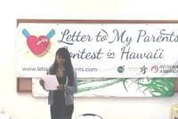 Young winners named in Hawaii ‘Letter to My Parents’ contest