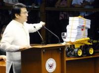 Revilla's &lsquo;toy truck&rsquo; gimmick an insult to NBI, DOJ &ndash; Justice chief